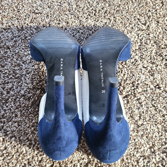 *ZARA* tricolor heels - Picture 3 of 4